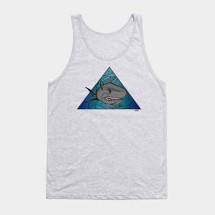 Geometric Shark 2.0 Tank Top